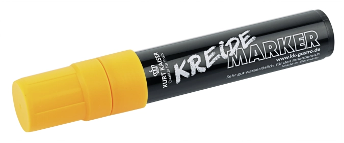 Marqueur craie large orange