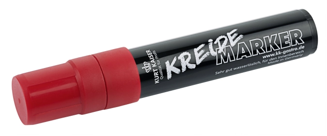 Marqueur craie large rouge