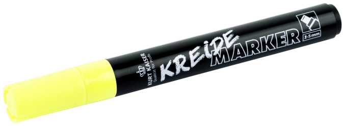 Marqueur craie fin jaune