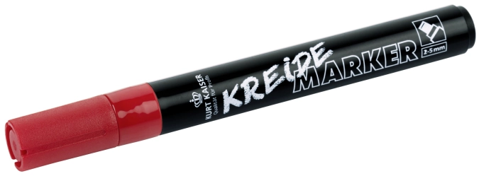 Marqueur craie fin rouge