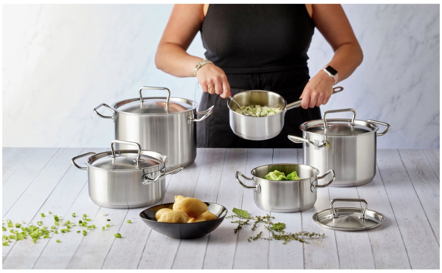 Set de 5 casseroles Classic Pro 3