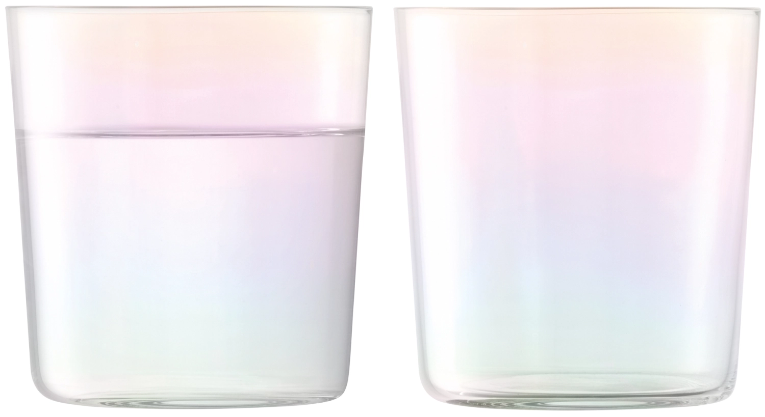 2er Set Mother of Pearl Trinkglas
