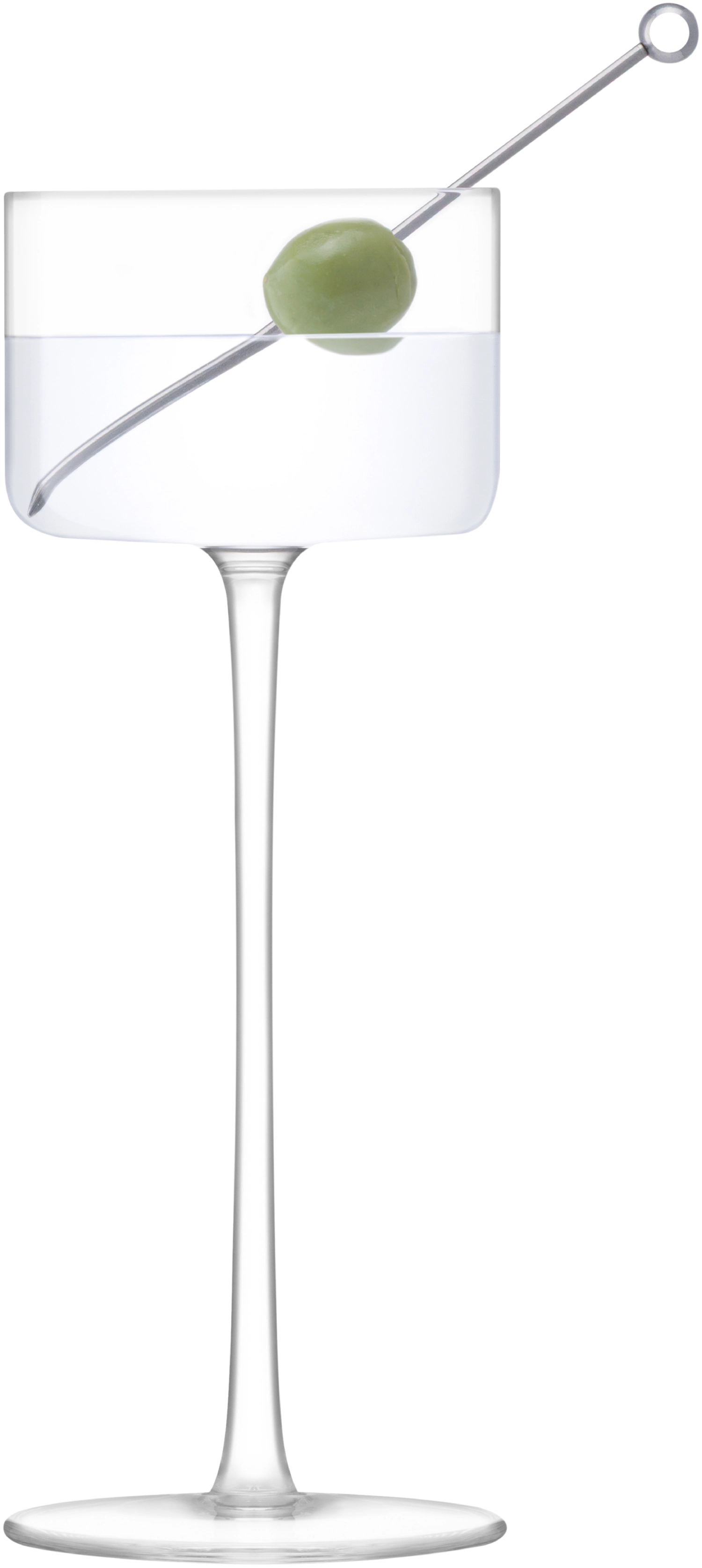 2er Set Moderne verre à martini mini