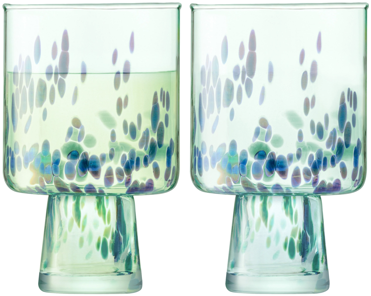 2er Set Sea Glass Weinglas