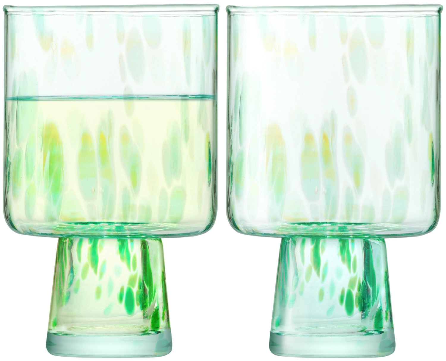 2er Set Sea Glass Weinglas