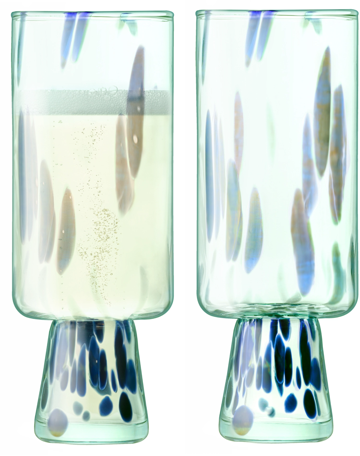 2er Set Sea Glass Champagnerglas