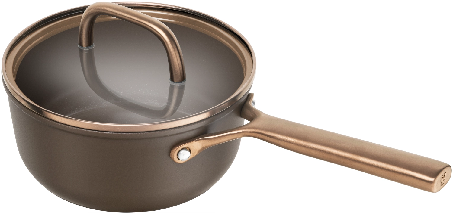 Milano Stielkasserolle mit Glasdeckel