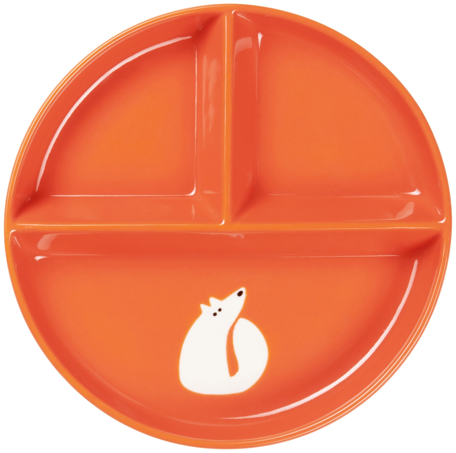 Buddies assiette, renard