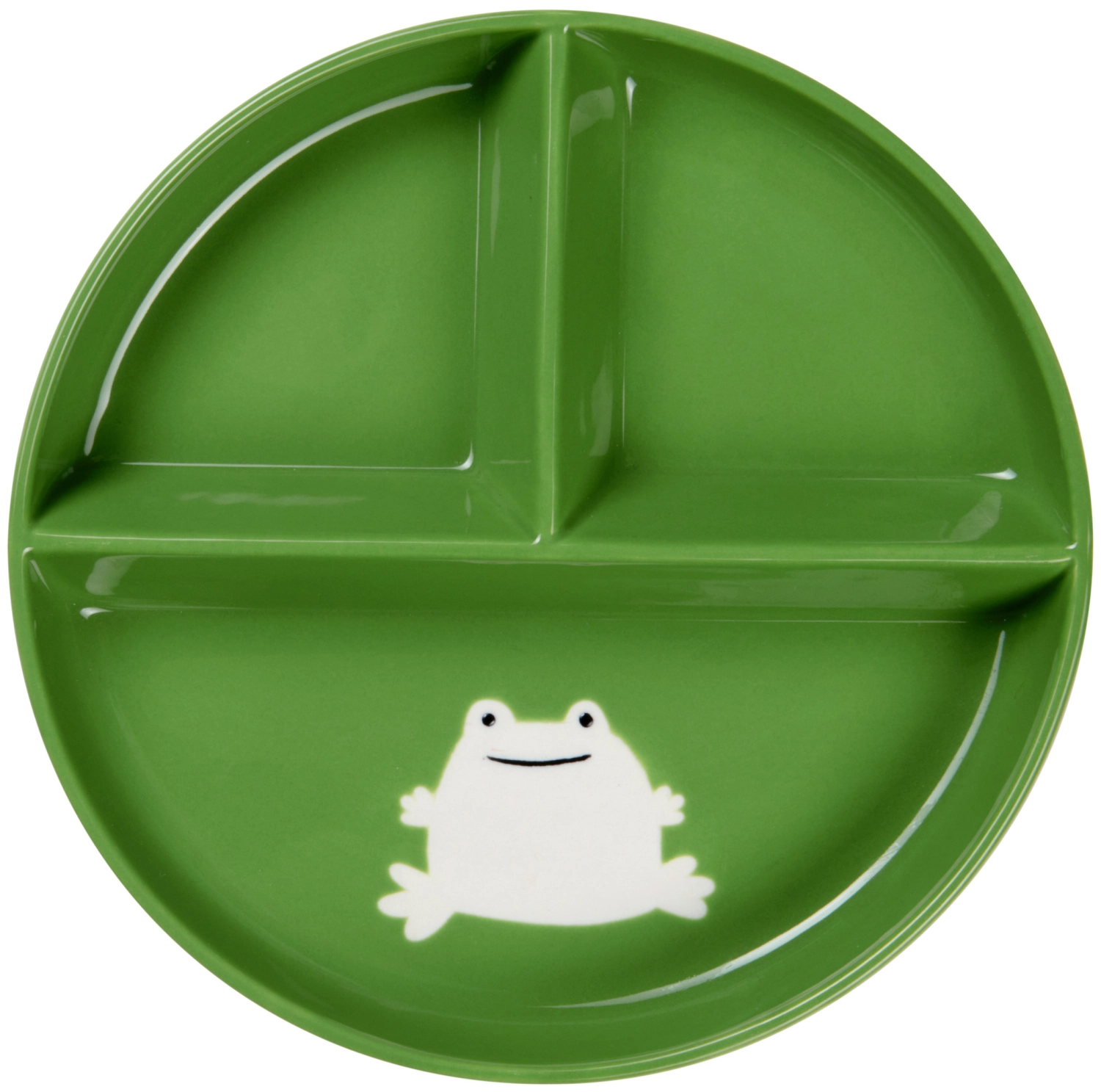 Buddies assiette, grenouille