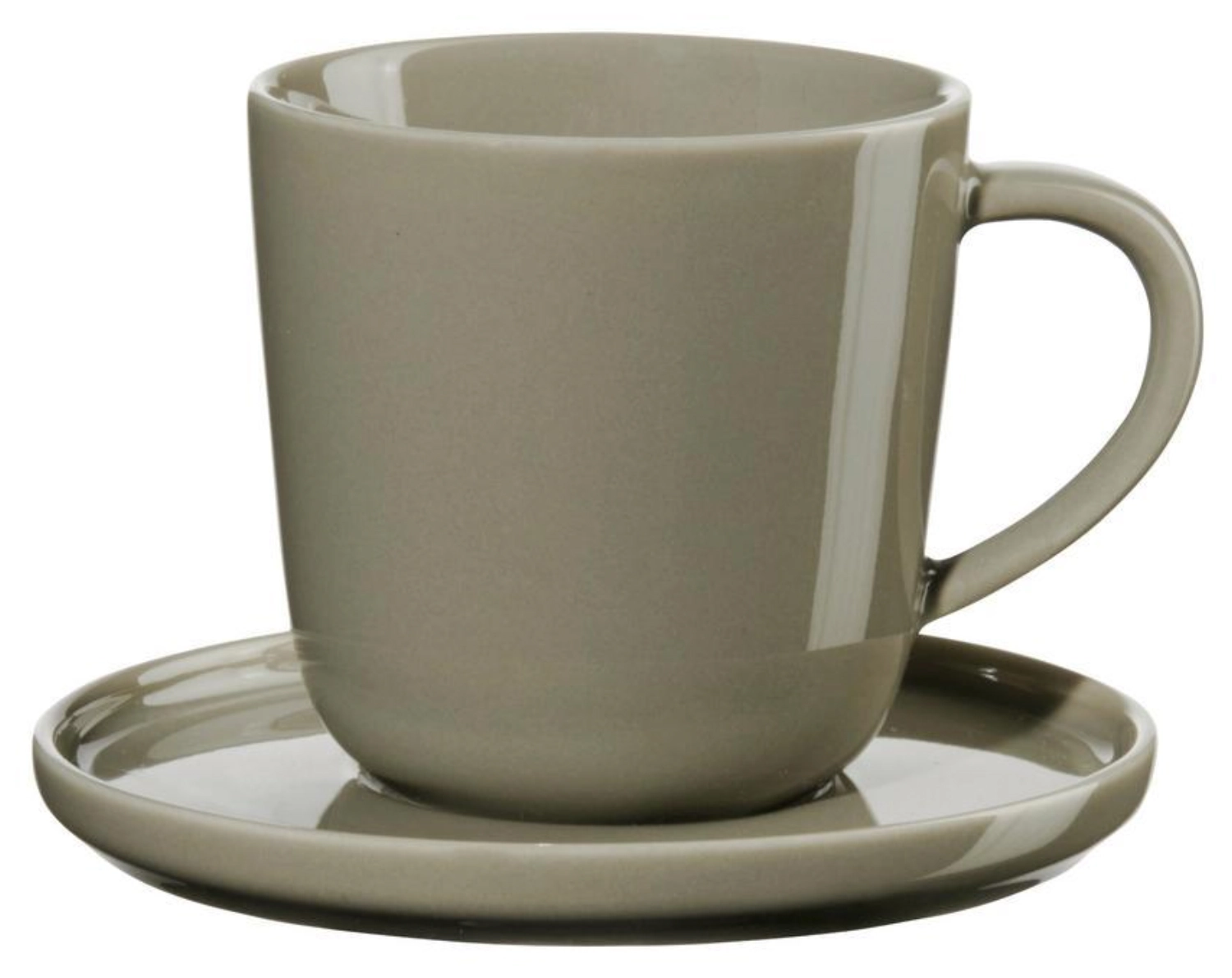 Coppa tasse à expresso avec soucoupe, shiso