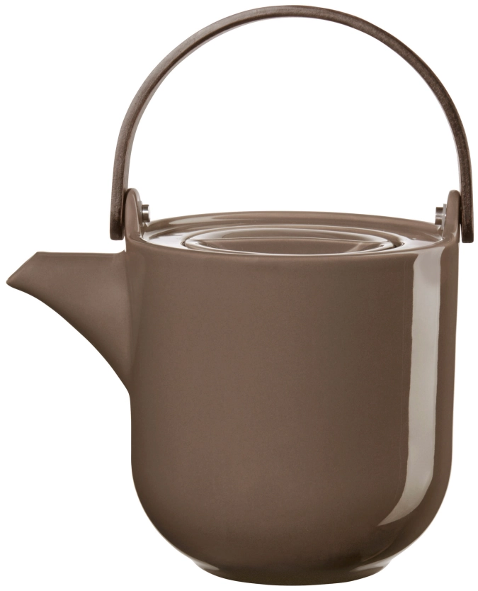 Coppa théière avec l'anse en bois, kaori