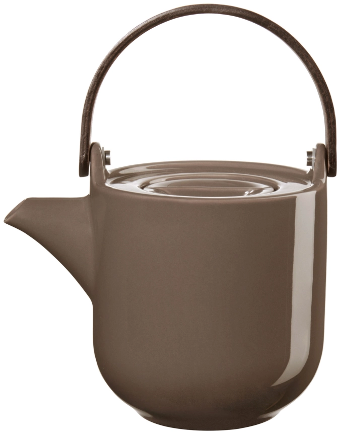 Coppa théière avec l'anse en bois, kaori