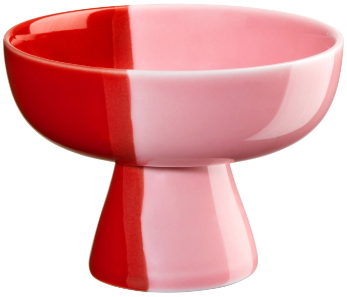 Joy Schale auf Fuss, strawberry smoothie