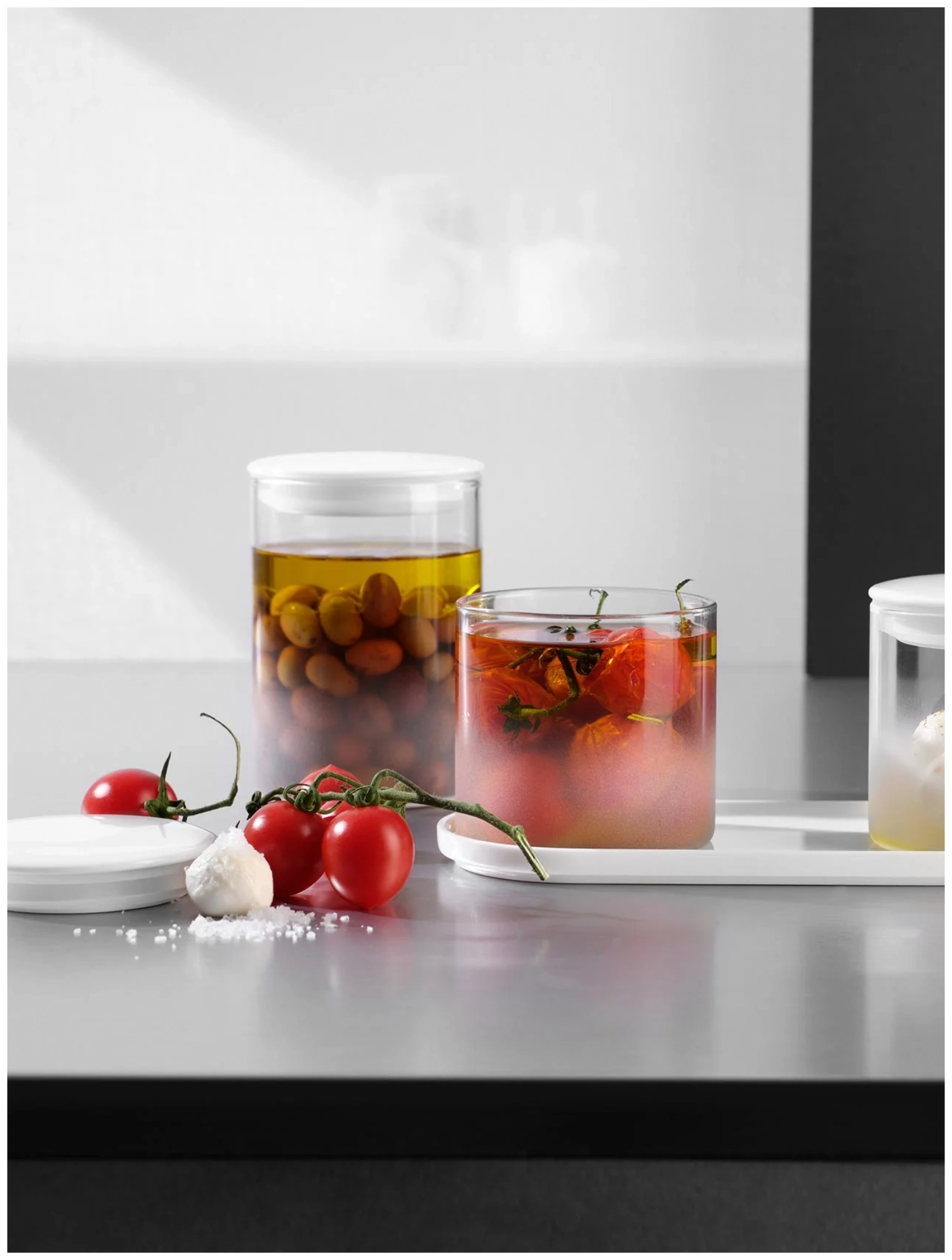 Opal set de 2 couvercles avec silicone