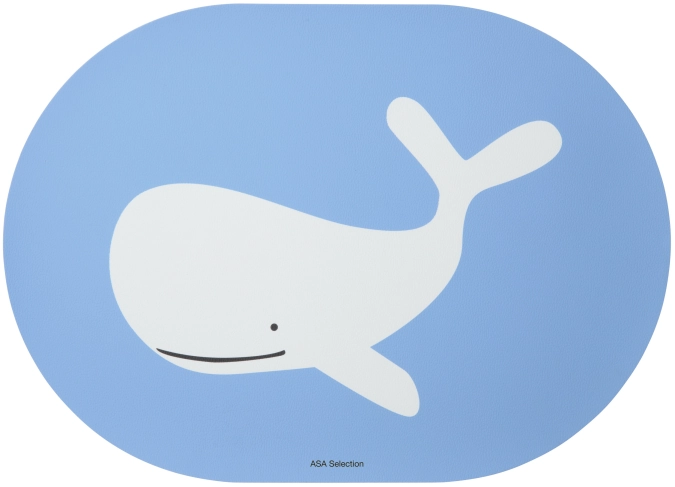 Buddies set de table, baleine