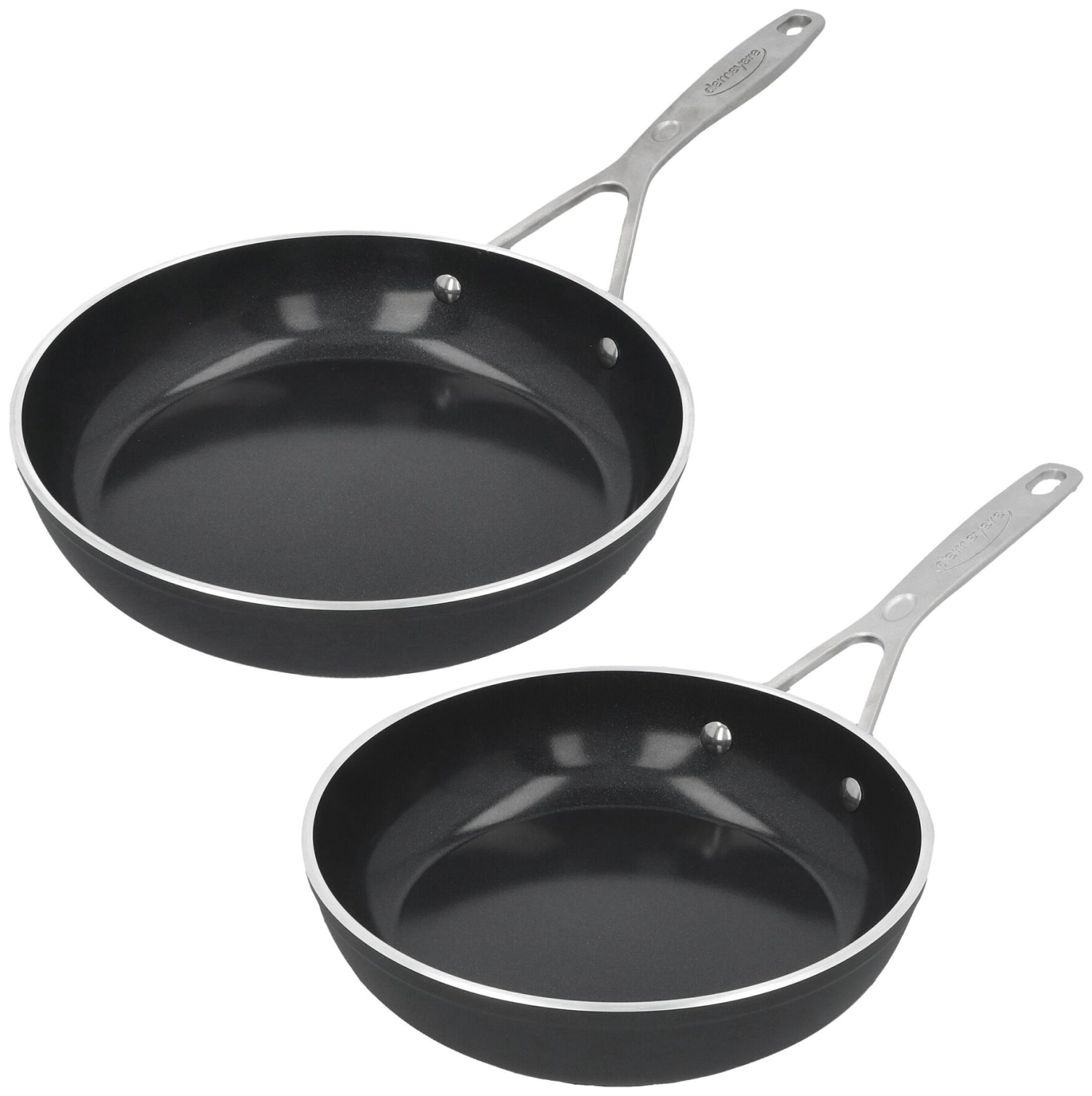 2er Set  Alu Industry 3 Ceraforce Bratpfanne