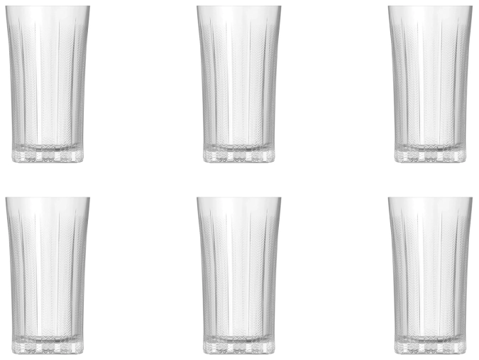 6er Set Mosaic Highball