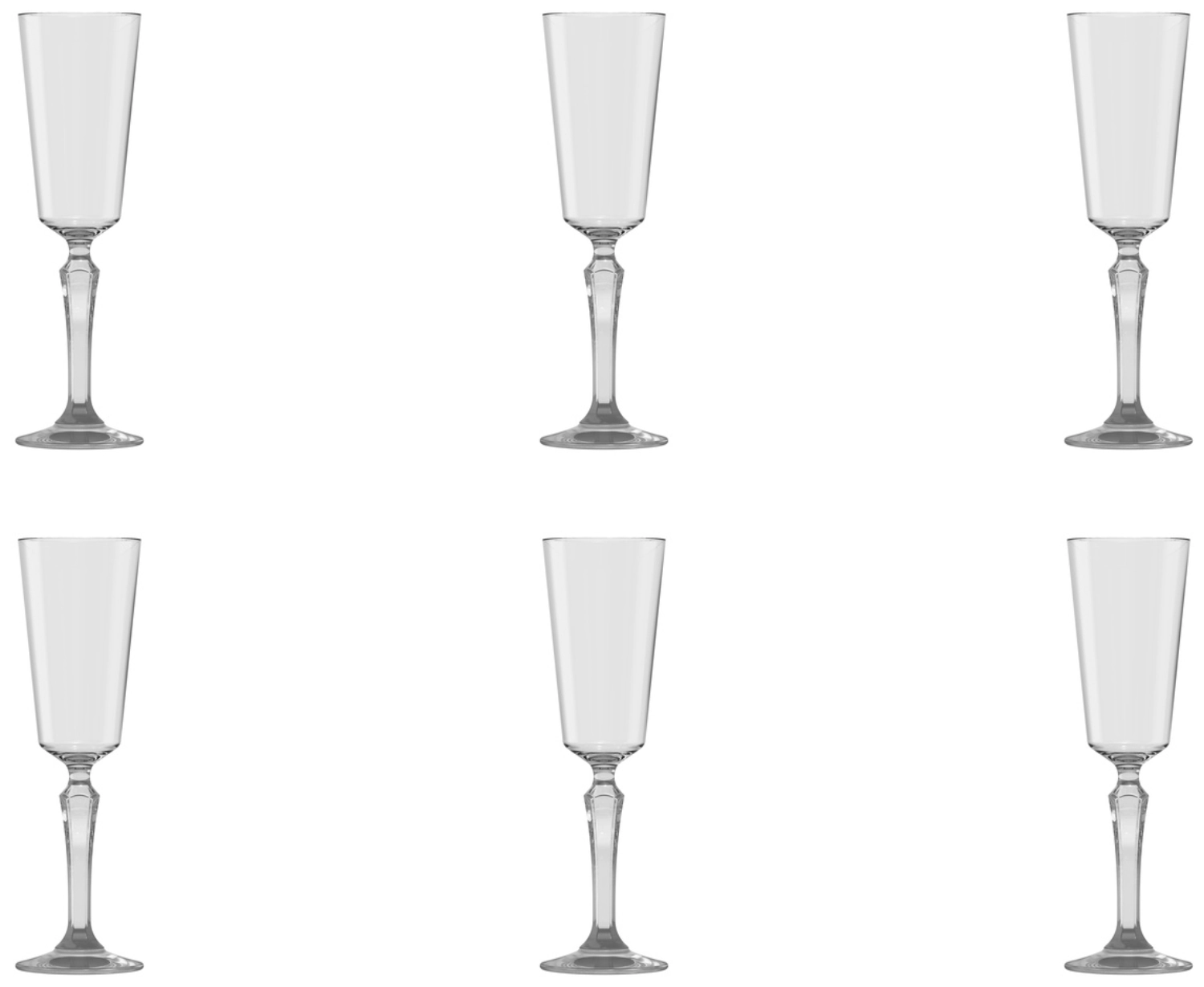 6er Set SPKSY Champagne