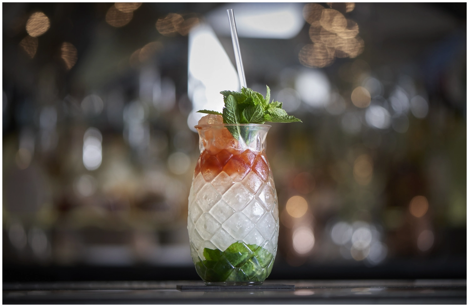 6er Set Tiki Pineapple Cocktail Becher