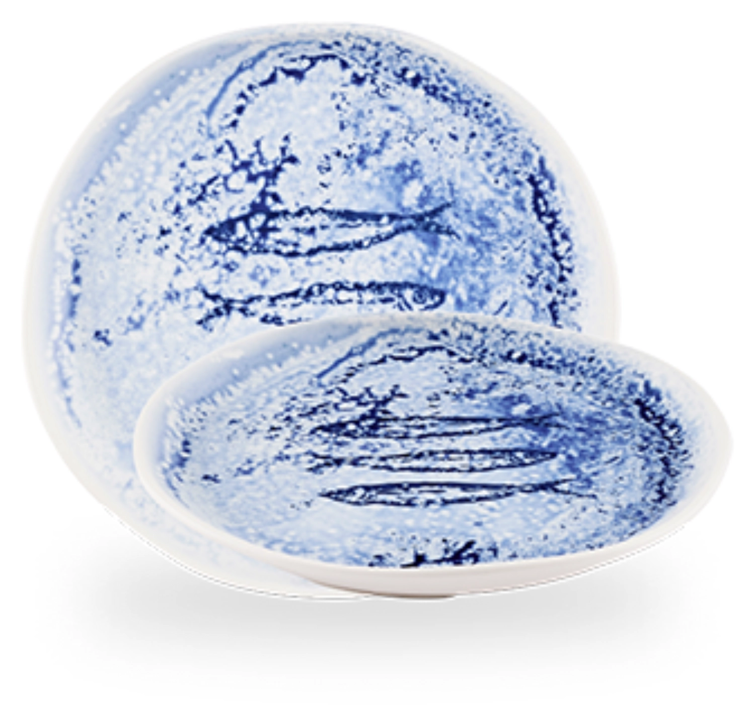 Assiette Fresco Blue Organic