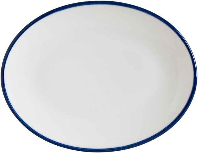 Assiette Linea Blue Moove