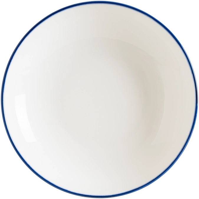 Assiette creuse Linea Blue Bloom