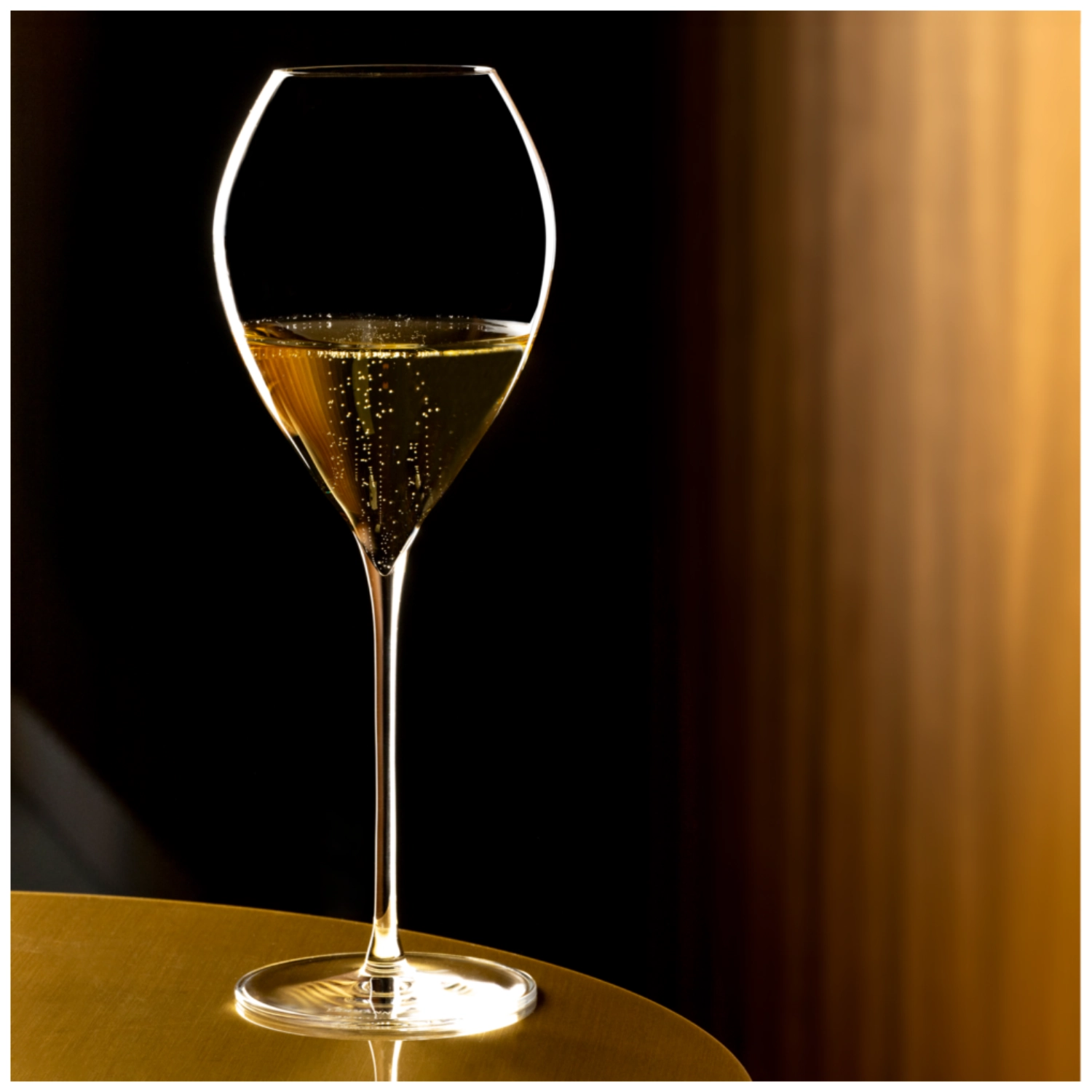 Jamesse Grand verre à champagne ultraléger