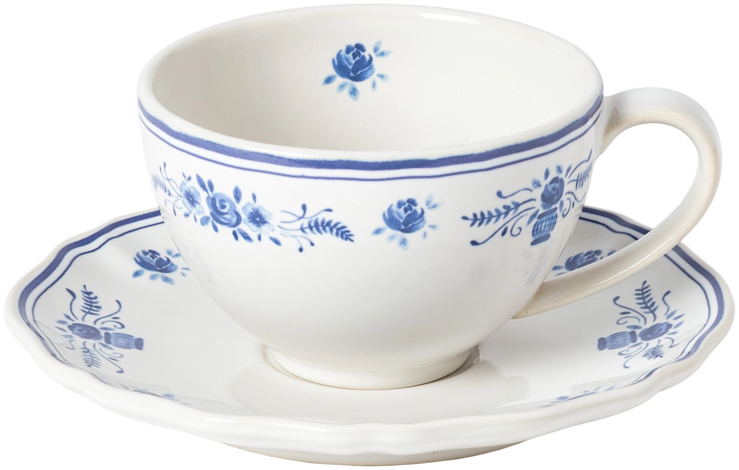 Vila tasse à thé et soucoupe