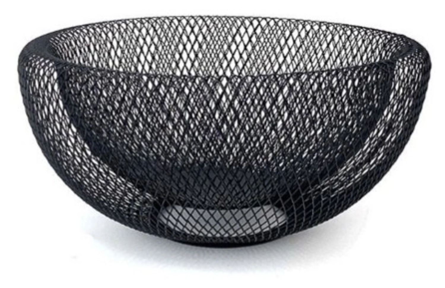 Panier de rangement 30 cm carbone noir
