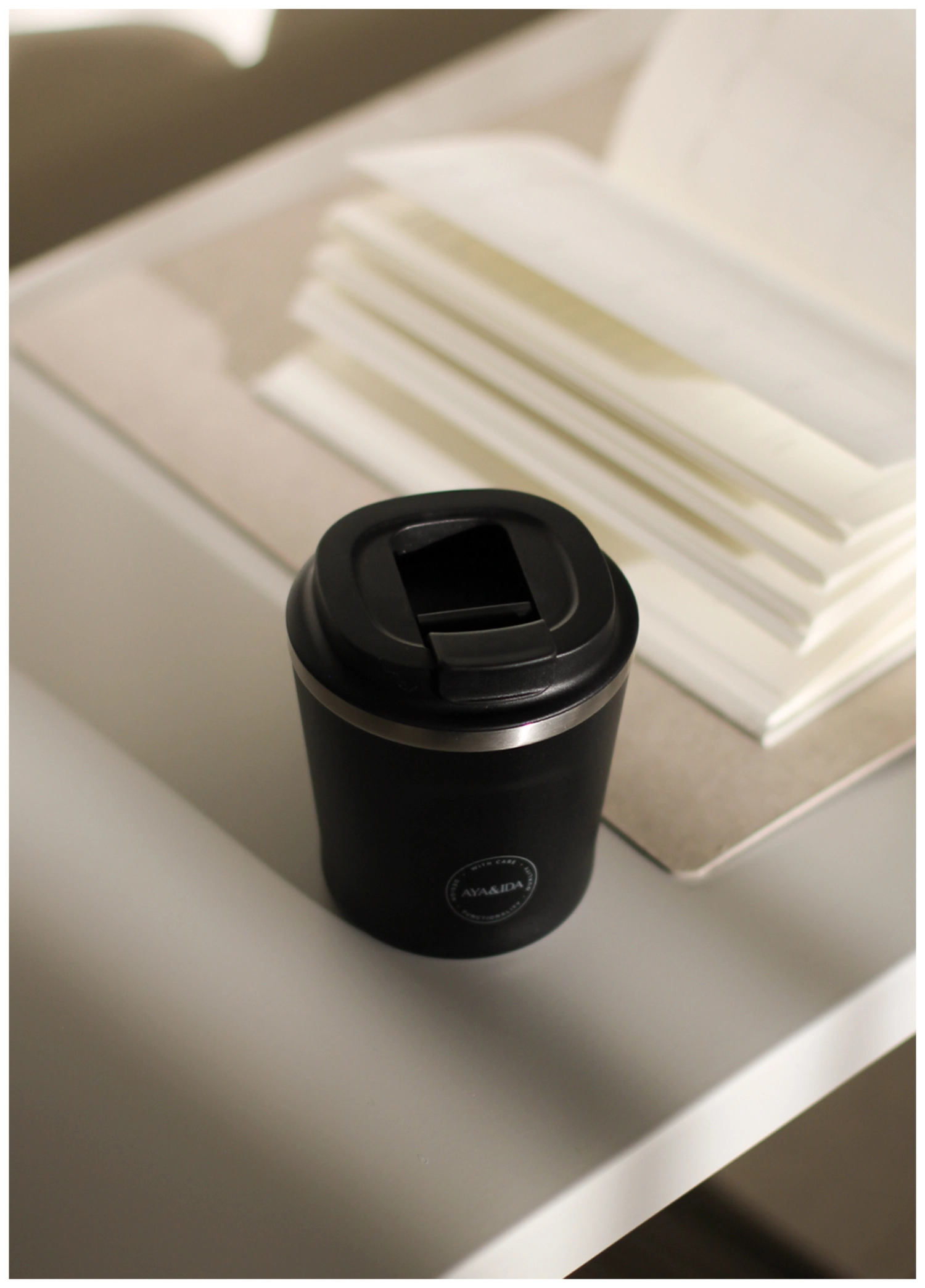 CUP2GO Becher 240ml Matte Black