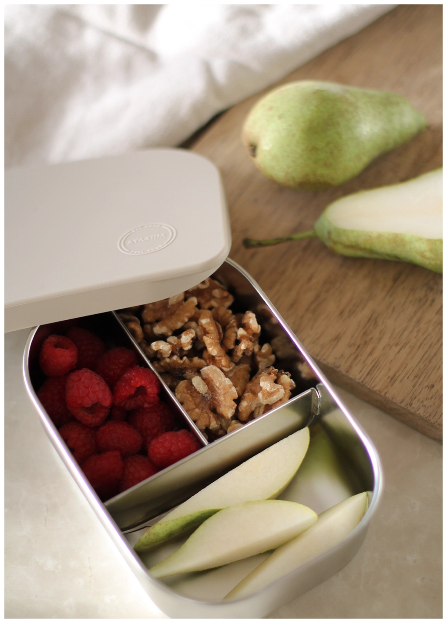 Lunch Box 900ml Cream Beige