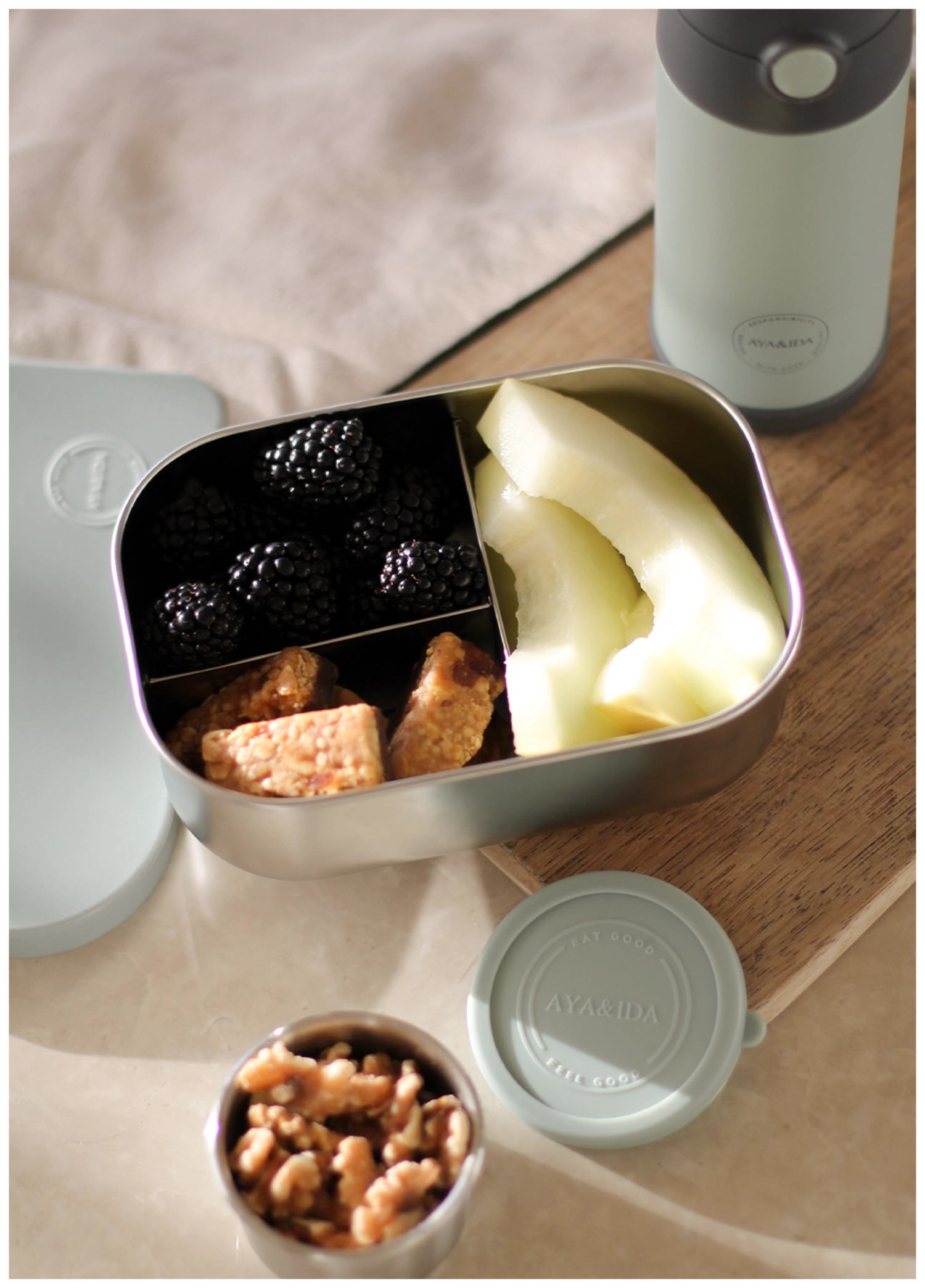 Lunch Box 900ml Mint Green