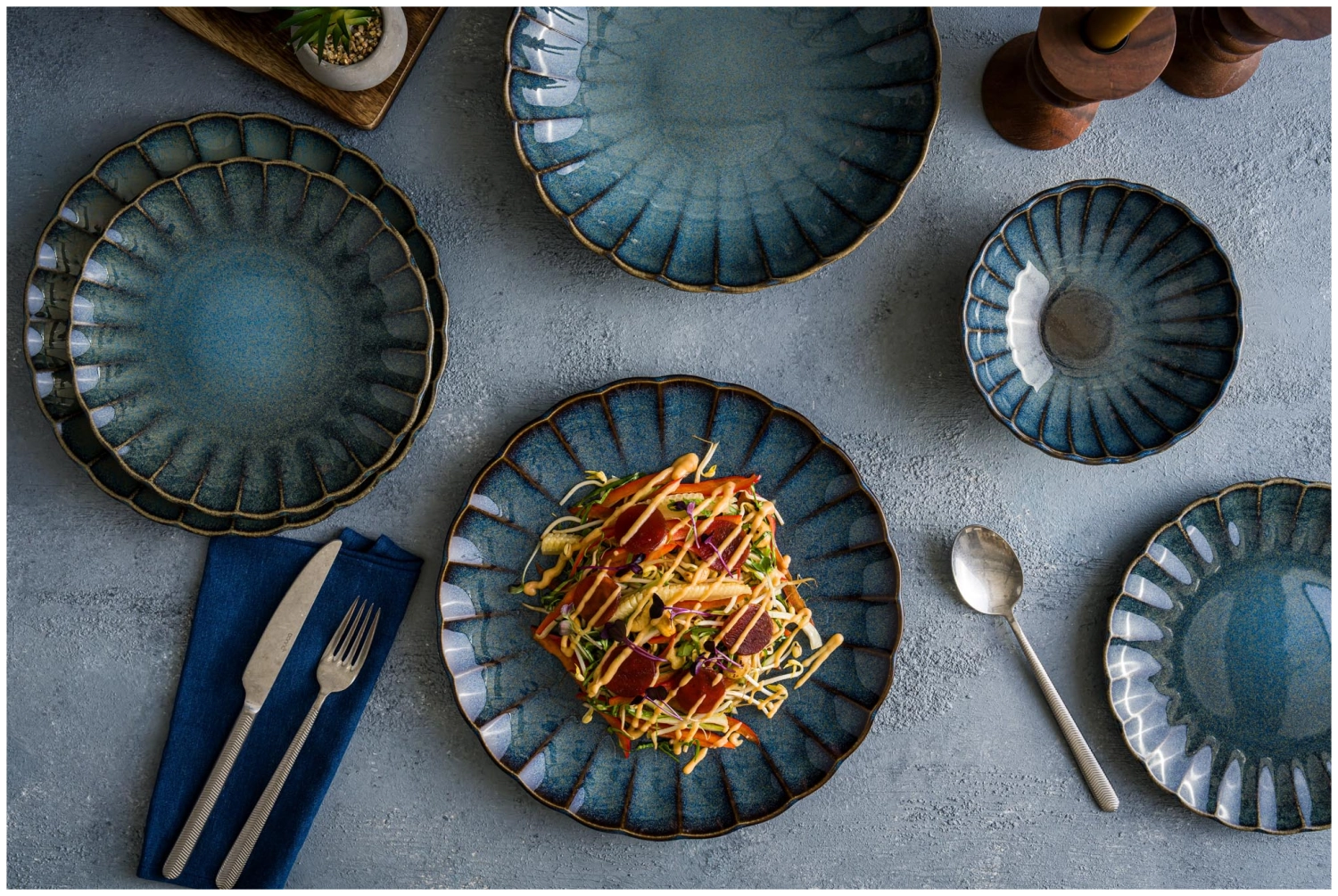 Ocean East Teller flach