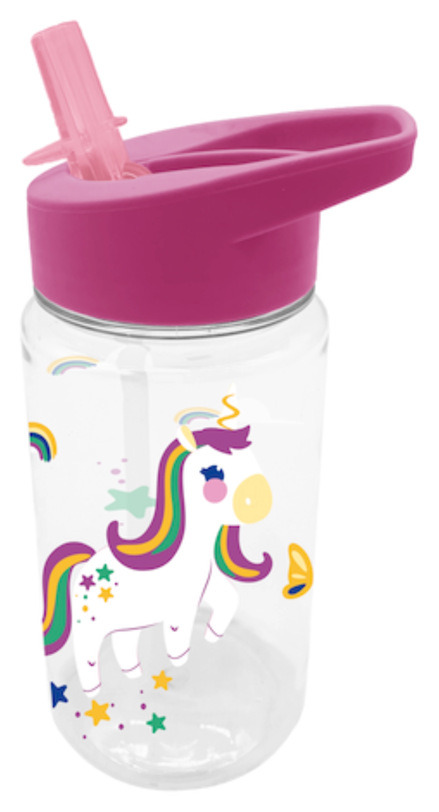 Gourde avec paille Licorne