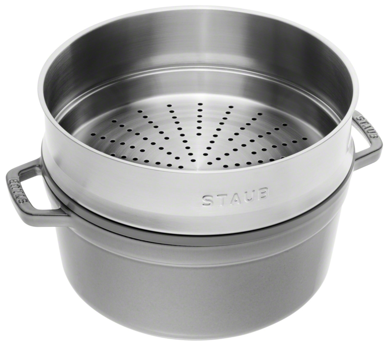 Cocotte avec couvercle vapeur