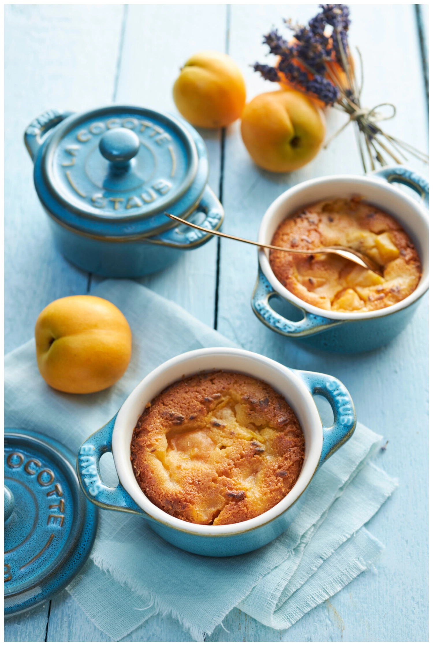 Set de 4 cocottes en céramique