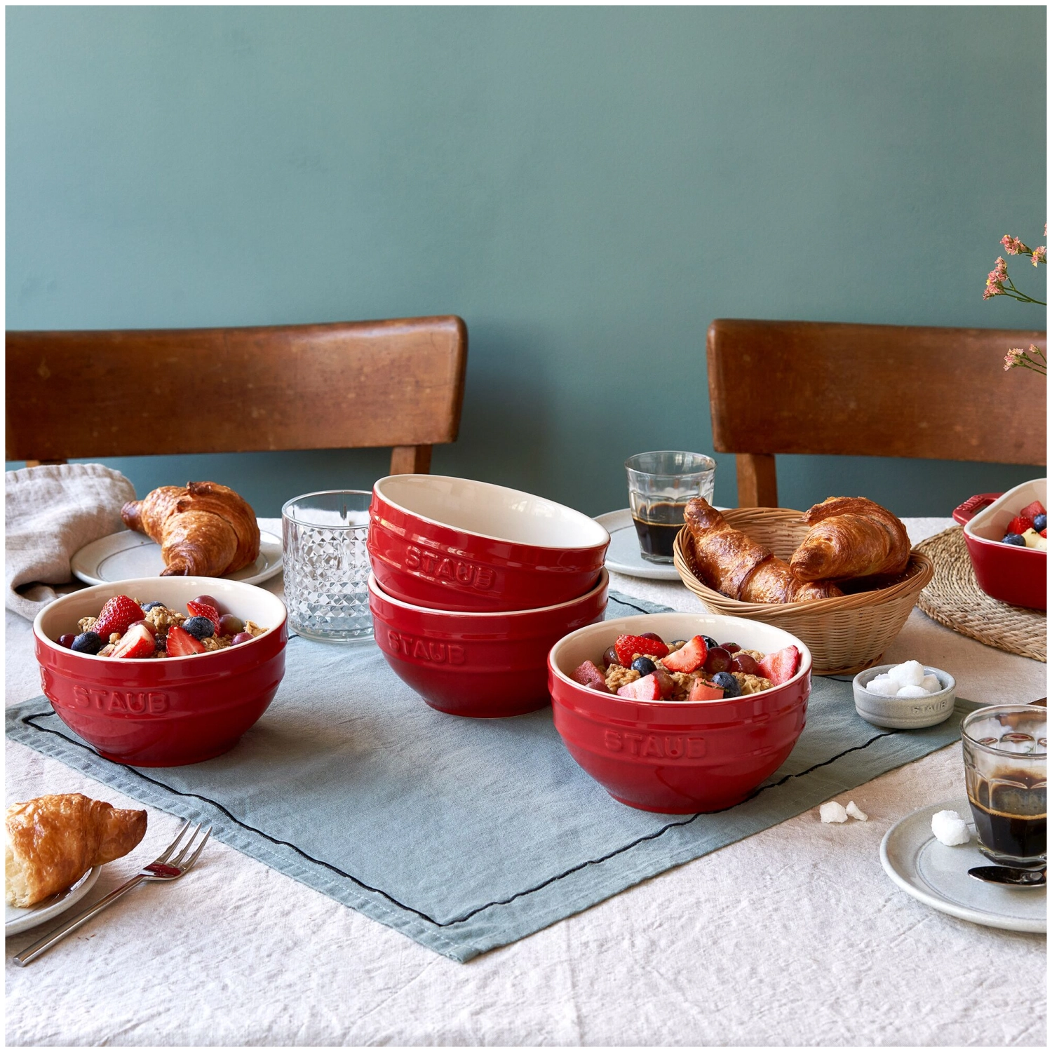 Set de 4 bols en céramique