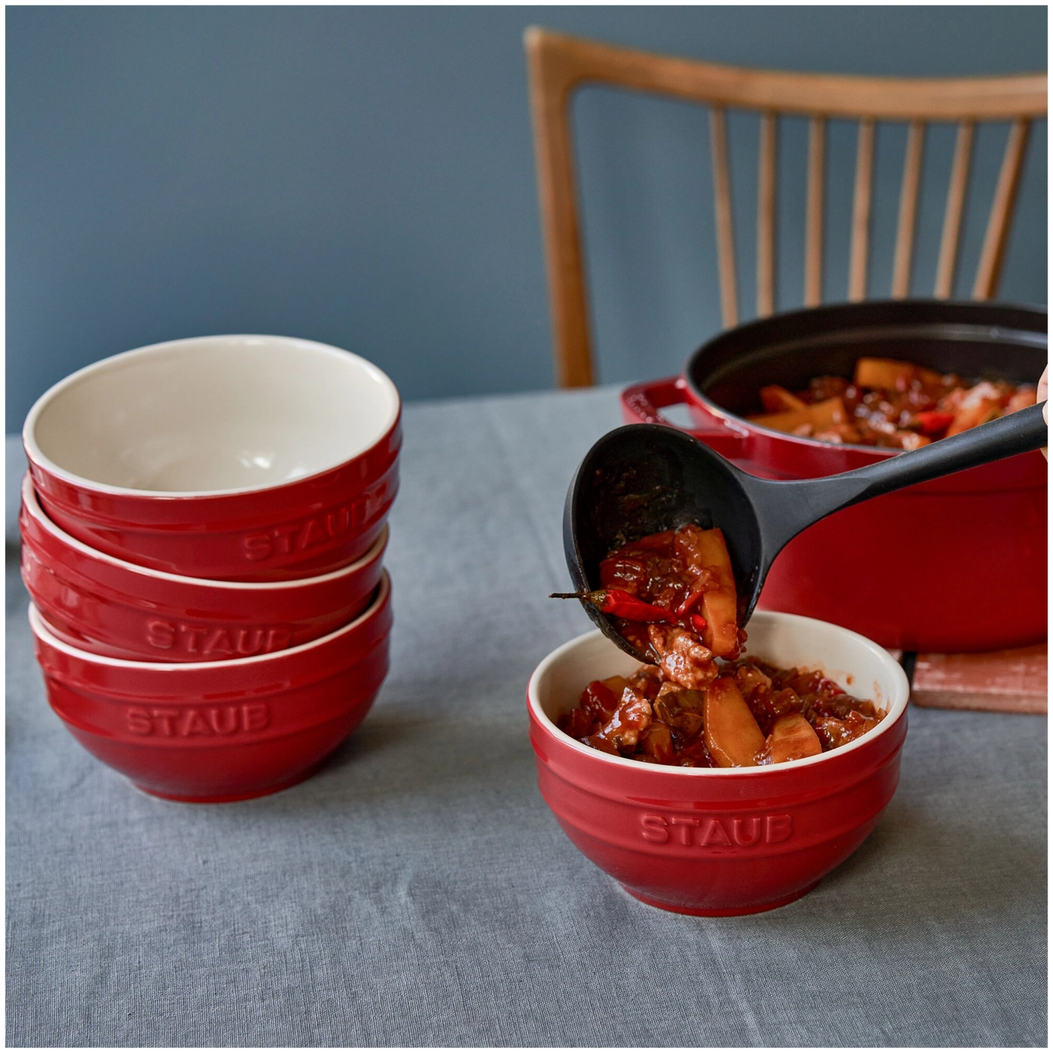 Set de 4 bols en céramique