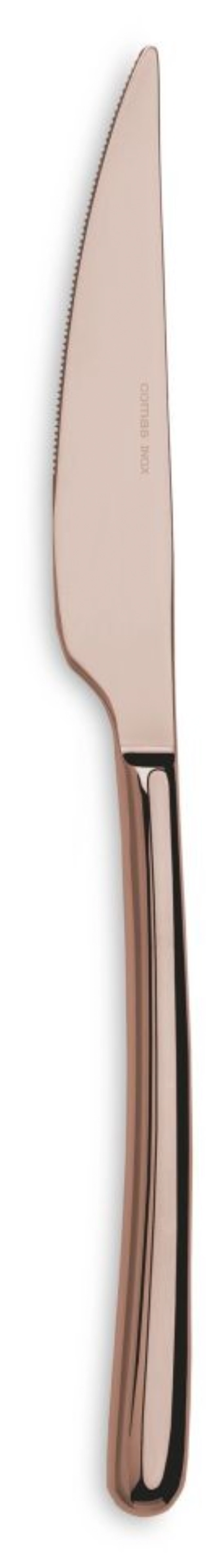 Couteau à dessert en satin violet