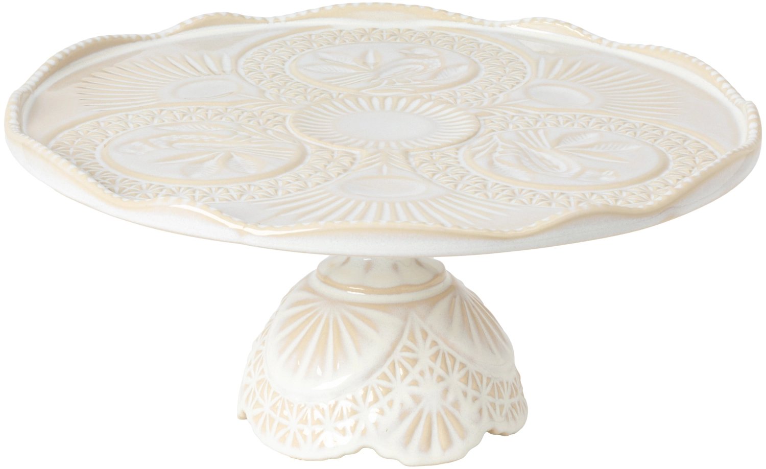 Cristal Teller auf Fuss