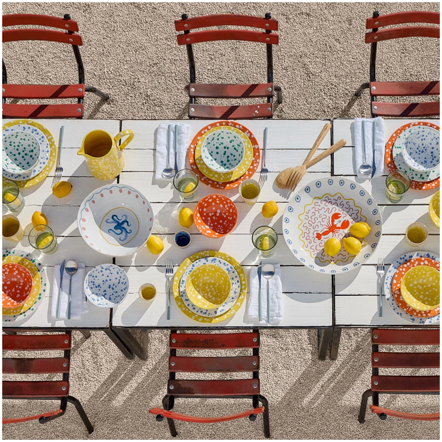 Summer Bliss Plateau rond