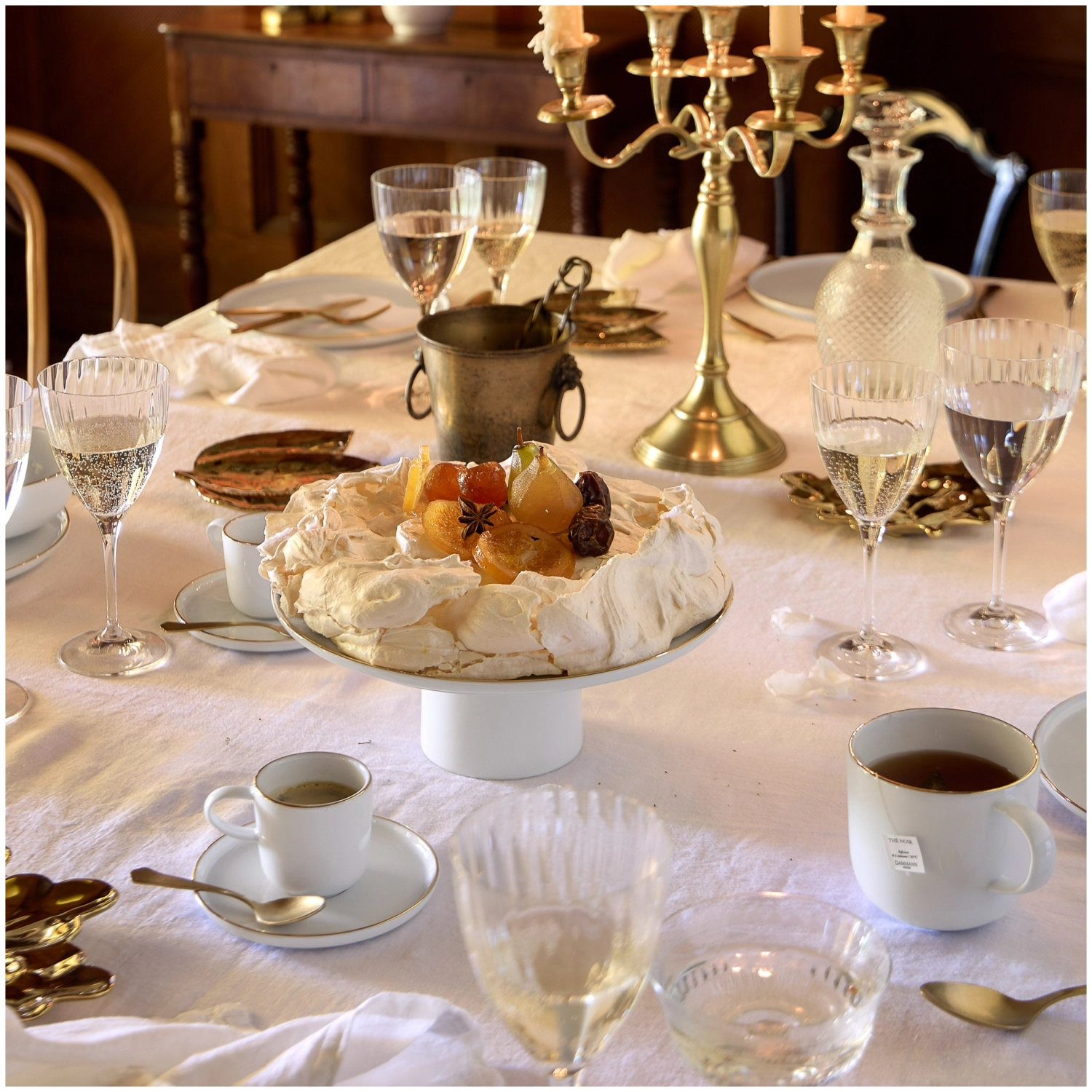 Resonance Kaffeetasse Goldrand