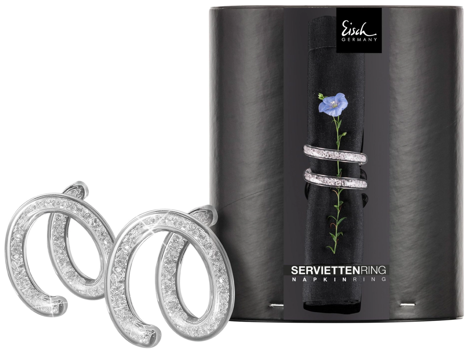 2er Set Carat Serviettenringe