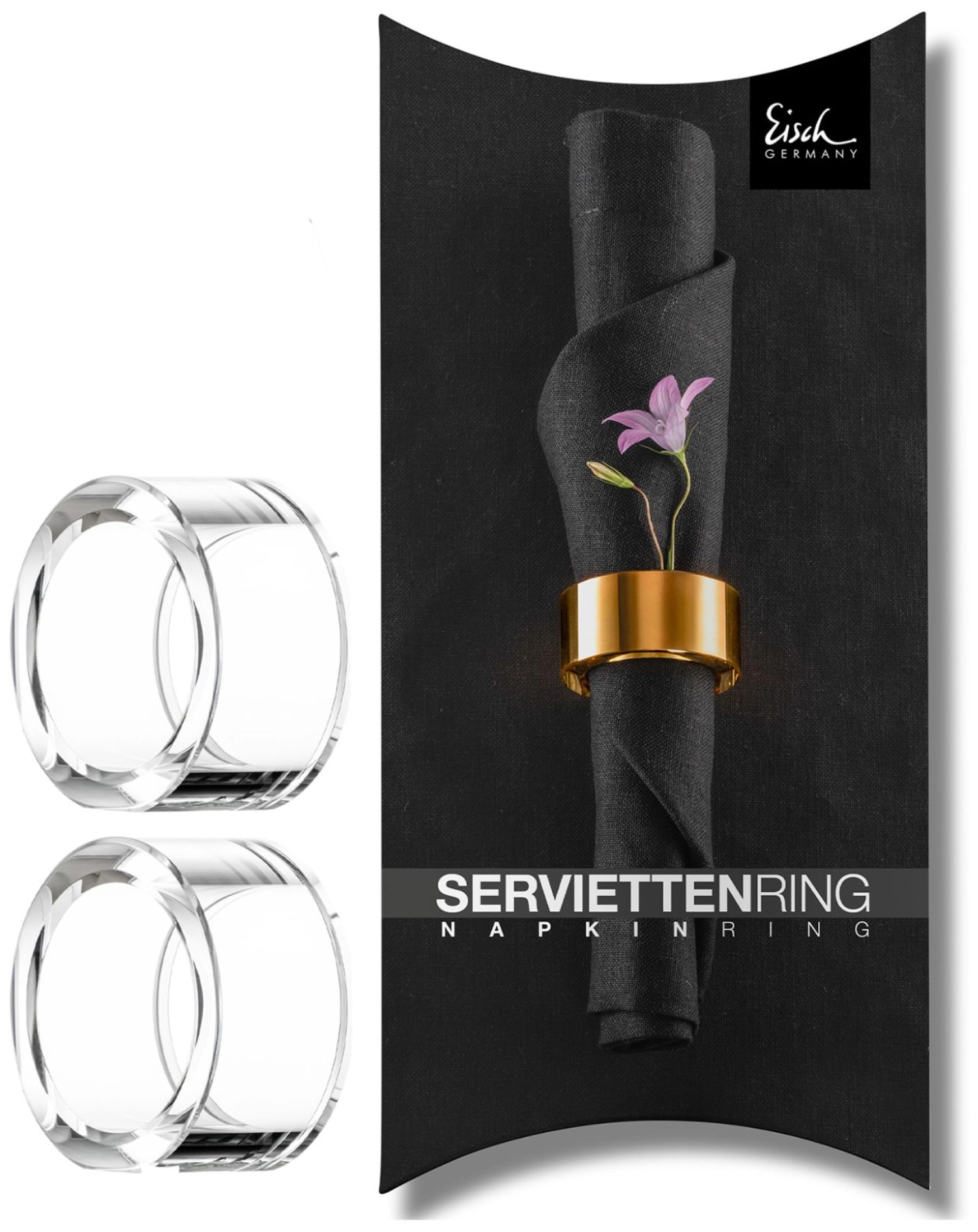 2er Set Serviettenringe