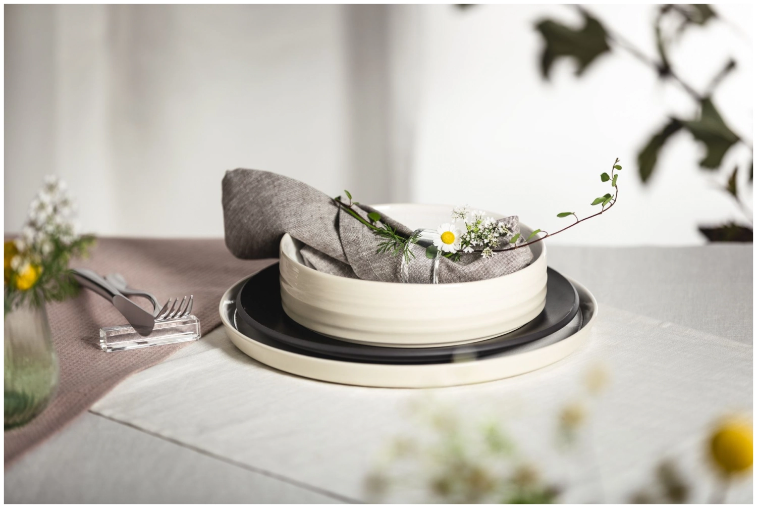 Lot de 2 porte-couteaux