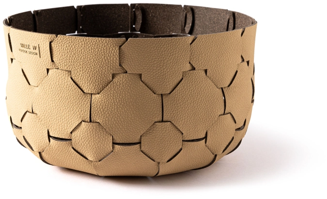 Brotkorb D24cm H14cm beige