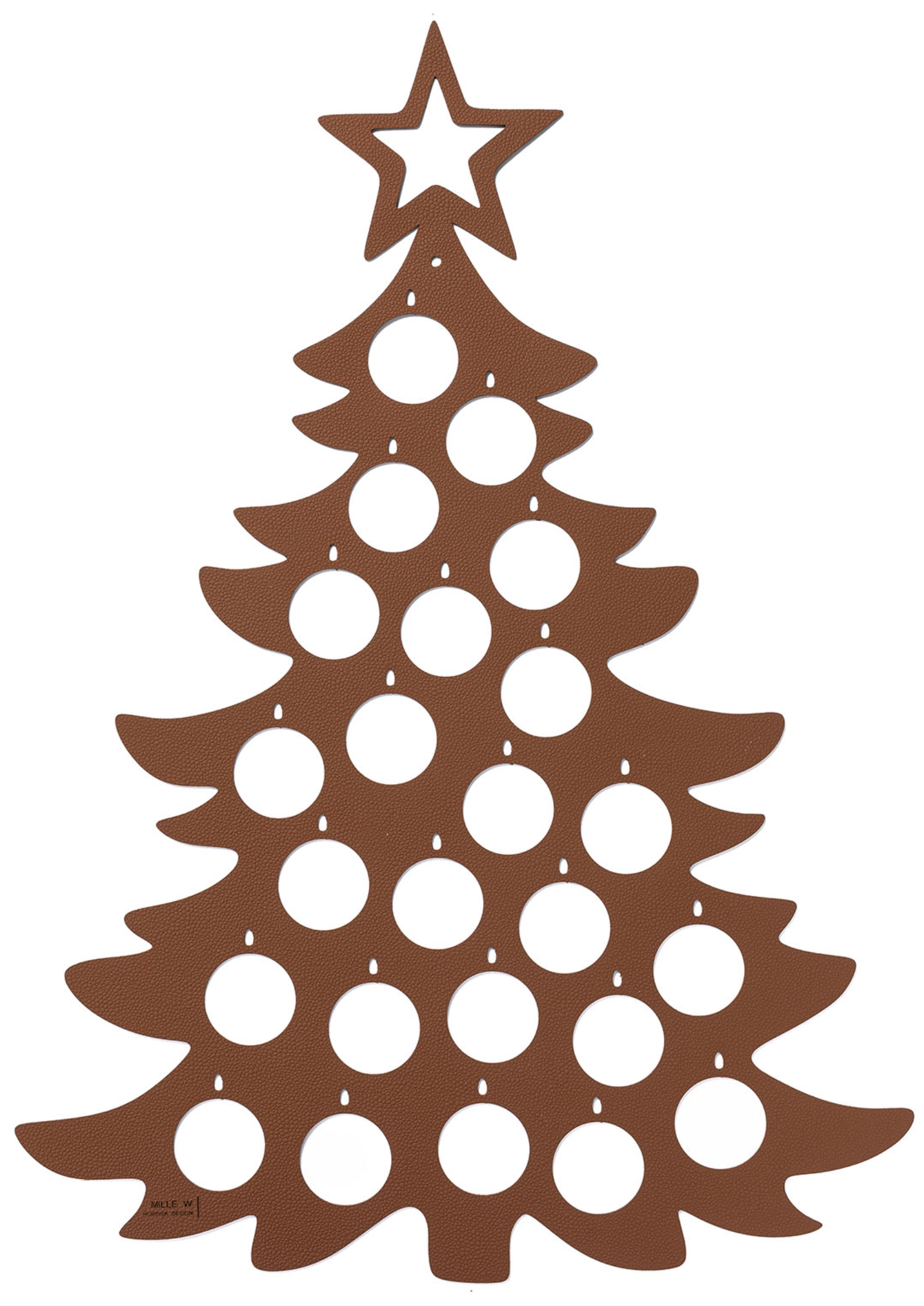 Weihnachtsbaum cognac