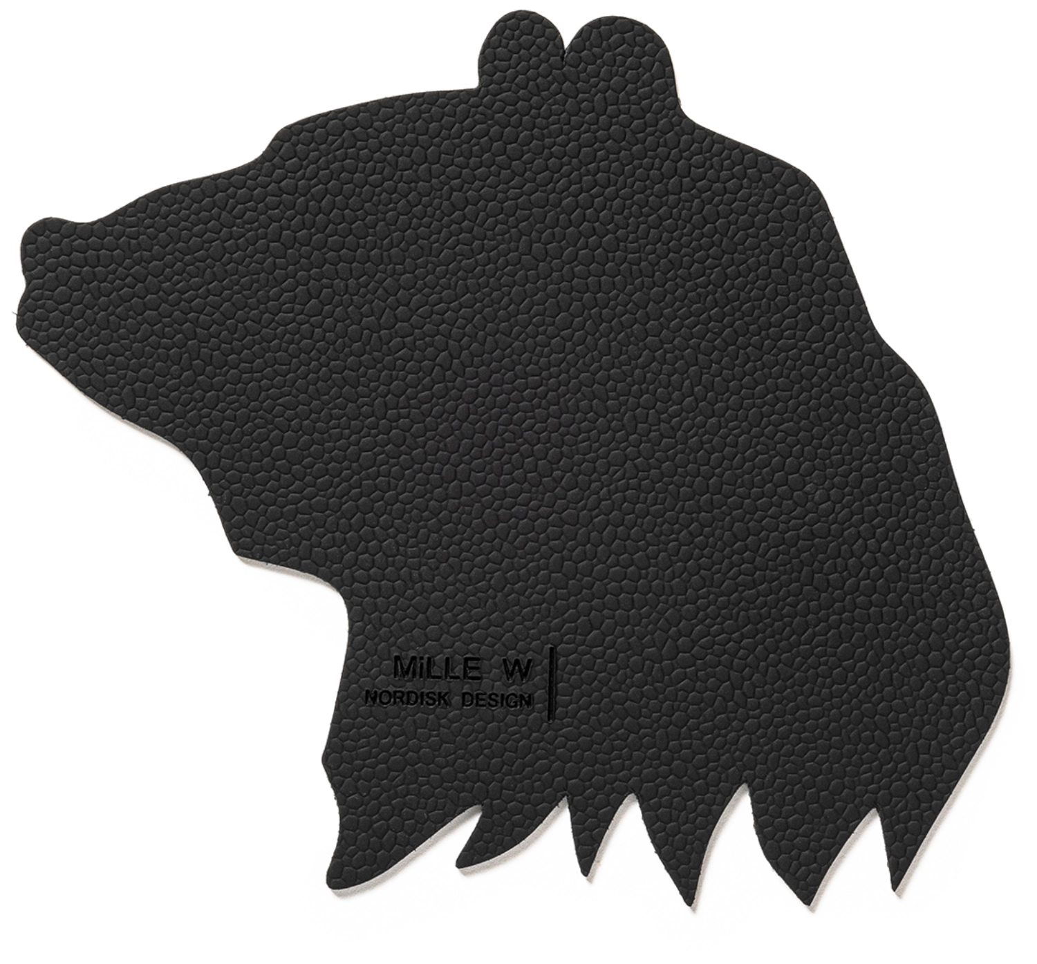 Dessous-de-verre ours noir