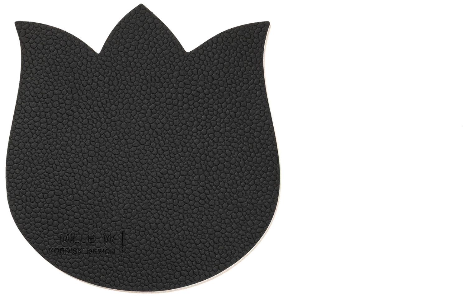 Dessous-de-verre tulipe noir