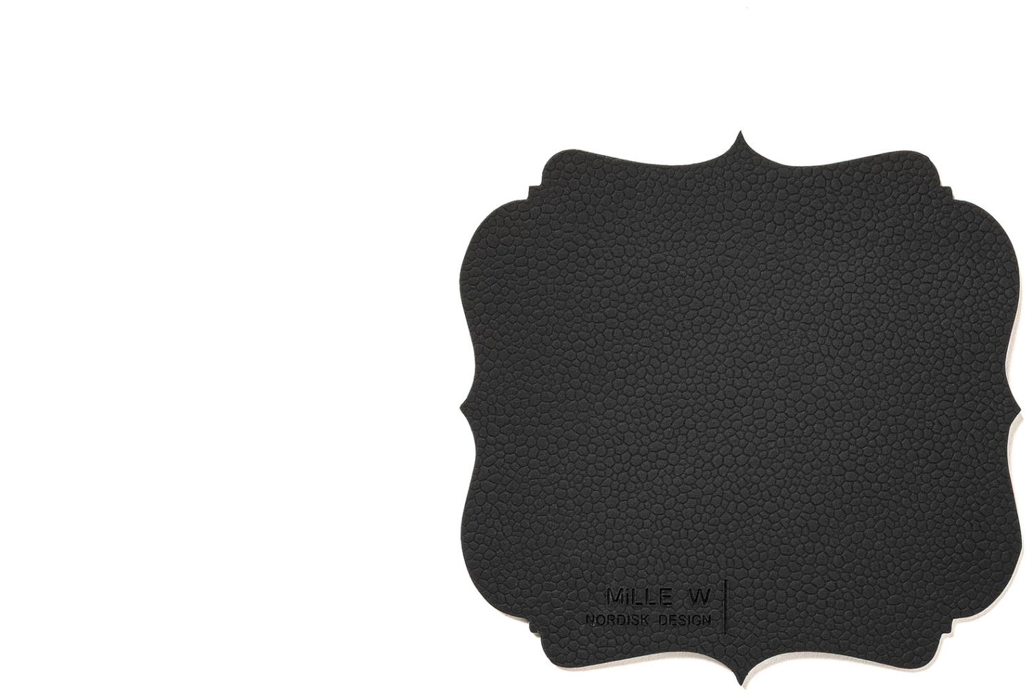 Dessous-de-verre Vintage noir